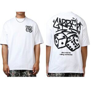 Men's Streetwear Carre Rolling Worldwide Oversized T-Shirt Short Sleeve Tee